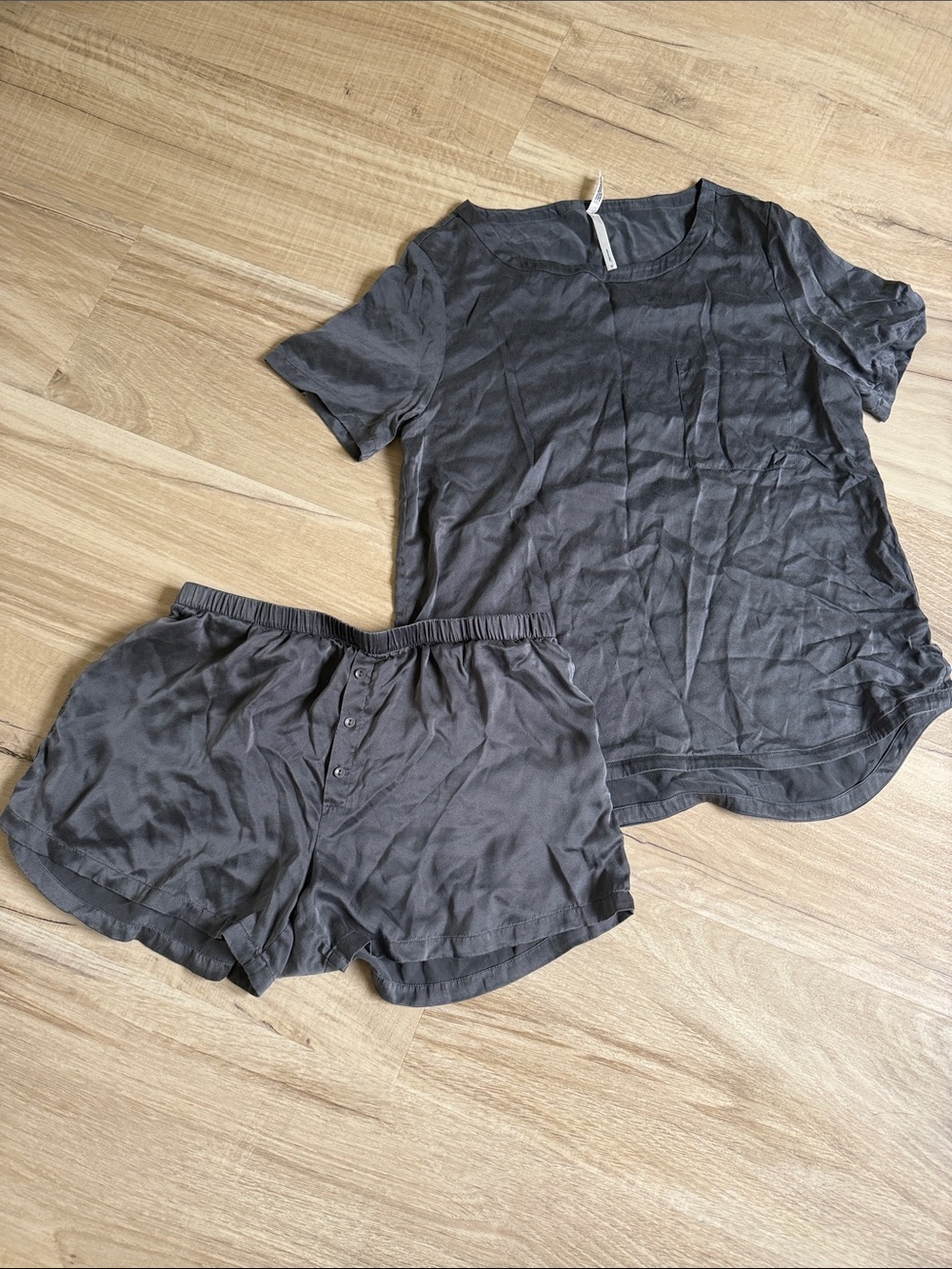 Soma Satin Short Sleeve Sleep Set